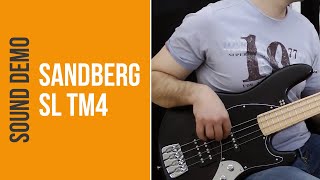 Sandberg SL TM4 Bass  Sound Demo no talking [upl. by Oderfla]