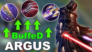 Argus Finally Gets A Buffed  Moonton Fix Argus  Mobile Legends [upl. by Gladstone425]