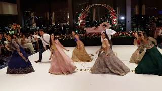 BEST INDIAN BOLLYWOOD WEDDING RECEPTION DANCE 2018 [upl. by Sherourd221]