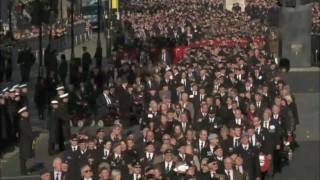 Veterans Grand March Past  Cenotaph 2011 [upl. by Yaj330]