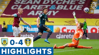 Highlights Burnley 04 Leeds United  Rodrigo double Klich curler Harrison flick  Premier League [upl. by Kinson324]