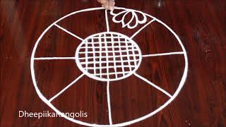 kanuma special muggulu freehand rangoli design Maragazhi kolam [upl. by Mar242]