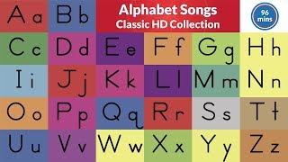 Alphabet Songs  ABC Song Collection  Teach the Letters and Sounds [upl. by Kerr]