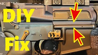 AR15 Upper and Lower Wobble Fix [upl. by Otilia]