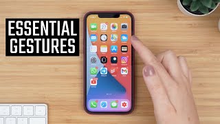 ESSENTIAL IPHONE GESTURES for BEGINNERS [upl. by Rebba]