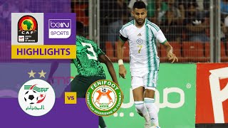 Algeria v Niger  AFCON Qualifier 2023  Match Highlights [upl. by Toma]