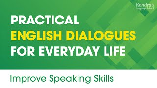 Practical English conversations for everyday life  116 Short Dialogues [upl. by Mcmaster]