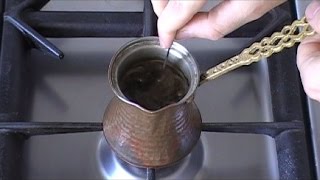 How to Make Turkish Coffee  Authentic and Delicious [upl. by Acilegna]