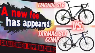 2022 TREK EMONDA SL6 RIVAL ETAP vs SPECIALIZED TARMAC COMP SL7 RIVAL ETAP WHICH IS THE BETTER BUY [upl. by Amarillis]