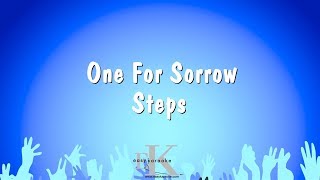 One For Sorrow  Steps Karaoke Version [upl. by Cl425]