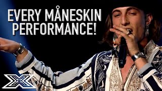 EVERY Måneskin Performance From X Factor Italy  X Factor Global [upl. by Moriah]