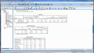 Linear Regression in SPSS [upl. by Brynn]