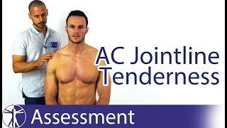 AC Joint Line Tenderness  Acromioclavicular Joint Pathology [upl. by Shewchuk832]