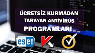 Bilgisayara bulaşan virüs nasıl temizlenir  Ücretsiz Tarayan Antivirüsler [upl. by Leahcimaj171]