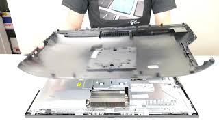 How To Replace Upgrade HDD Hard Drive SSD Solid State Drive  Dell Optiplex AIO Computer [upl. by Dnanidref664]