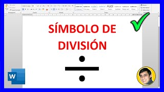 Cómo HACER el SÍMBOLO de DIVISIÓN En Mi TECLADO [upl. by Clementas]