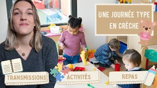 DÉROULEMENT DUNE JOURNÉE TYPE EN CRÈCHE 🧸🍼 [upl. by Donela350]