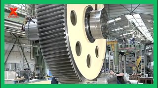 The worlds largest gear manufacturing process  CNC Machines [upl. by O'Gowan52]