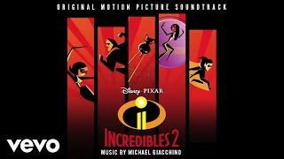 Pow Pow Pow  Mr Incredibles Theme From quotIncredibles 2quotAudio Only [upl. by Fidelis452]