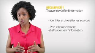 Séquence 1 Journaliste  Trouver et vérifier linformation [upl. by Esiahc]