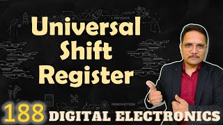 Universal Shift Register Basics Circuit Designing Block Diagram Modes and Working [upl. by Baillie]