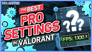 The BEST PRO SETTINGS in Valorant  Video Graphics FPS Minimap amp More [upl. by Yankee]