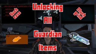 Unlocking all Guardian Items Easily in Elite Dangerous [upl. by Valentia]