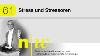 61 Stress und Stressoren [upl. by Cariotta]