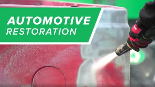 Ways to Use Dustless Blasting  Automotive Restoration [upl. by Tilly]