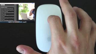 How To Use Apple Magic Mouse Gestures and Multi Touch [upl. by Airehc]