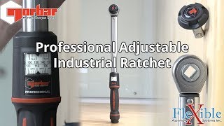 Norbar Professional Adjustable Industrial Ratchet [upl. by Austreng544]