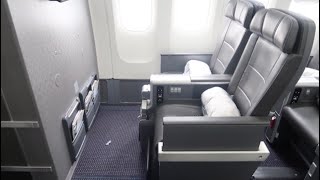 American 777200  Premium Economy  Main Cabin Extra  Bulkhead seats row 13  TRIP REPORT MIALAX [upl. by Everest]