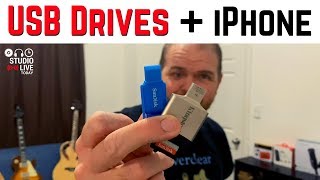 How to use USB flash drives with an iPhone iOS 13 [upl. by Lebiralc]