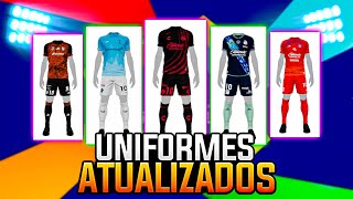 UNIFORMES MAIS BONITOS DO EFOOTBALL 2025 MOBILE [upl. by Akimahs]