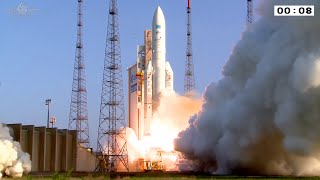 Ariane 5 liftoff on flight VA226 [upl. by Irtimid]