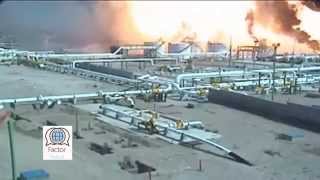 2012 Gas plant explosion Mexico [upl. by Ahsilrae141]