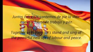 Spanish National Anthem  quotLa Marcha Realquot ESEN [upl. by Gorga]