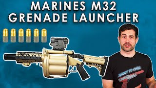 Heres why only Marines can use the M32A1 Grenade Launcher [upl. by Els]