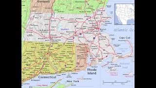 map of Massachusetts [upl. by Kcired]