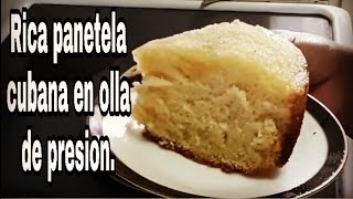 Como hacer panetela cubana [upl. by Yztim129]