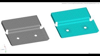 Meshing in Hypermesh  How to mesh near hole features [upl. by Julina]