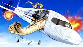 GIANT SNAKE DESTROYS PLANE Teardown [upl. by Beverly]