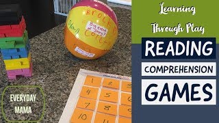 Learning Through Play Reading Comprehension Games [upl. by Nailliw]