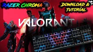 Valorant Razer Chroma Profile  Tutorial and Download [upl. by Asilehc109]