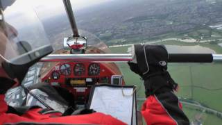 Microlight flight over Milton Keynes in a Pegasus Quantum from Sywell Aerodrome [upl. by Lubba]