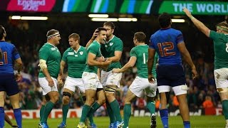 France v Ireland  Match Highlights and Tries  Rugby World Cup [upl. by Cazzie105]