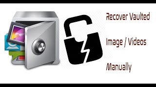 How to recover the photos  Videos in Applock vault in an Android mobile [upl. by Elliott567]