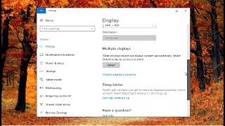 Windows 10 Wont Detect Second Monitor  How To Fix Tutorial [upl. by Ailatan]