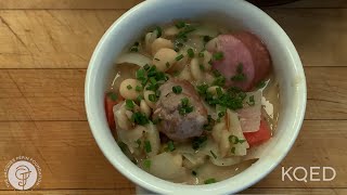 Sausage Cassoulet  Jacques Pépin Cooking At Home  KQED [upl. by Brader783]