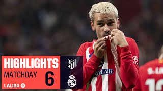 Resumen de Atlético de Madrid vs Real Madrid 31 [upl. by Ynnor874]